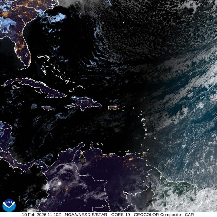 Indomet prevé lluvias débiles en varias provincias del país este martes