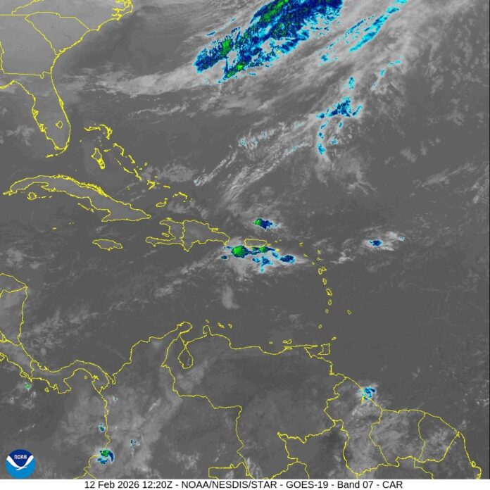 Indomet prevé aguaceros moderados y ráfagas de viento esta tarde en varias provincias