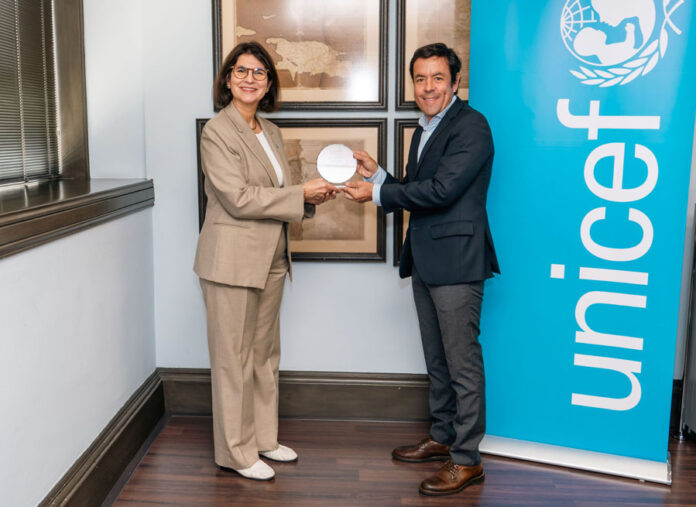 UNICEF reconoce el liderazgo empresarial dominicano por su firme compromiso con los derechos de la niñez